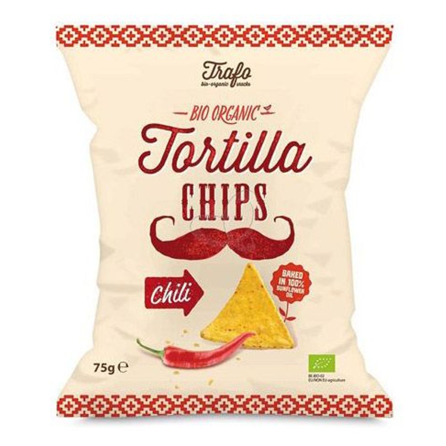 Trafo tortilla Bio cu chilli, 75 g fotografia produsului
