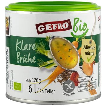 Supa Bio de legume, 120g Gefro elefant.ro Alimentare & Superfoods