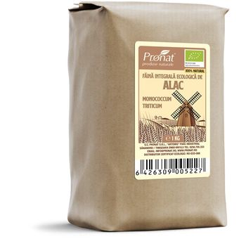 Faina integrala de alac bio monococcum triticum, 1 kg einkorn