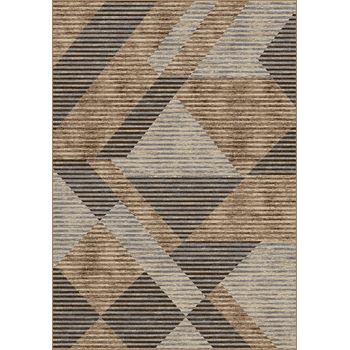 Covor Modern, Daffi 13126, Bej/Maro/Gri/Crem, 100×200 cm, 1700 gr/mp Delta Carpet imagine 2022 caserolepolistiren.ro
