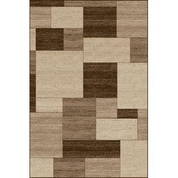 Covor modern, daffi 13027, bej/maro, 60x110 cm, 1700 gr/mp