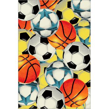 Covor pentru copii, kolibri mingi 11341, multicolor, 120x170 cm, 2300 gr/mp