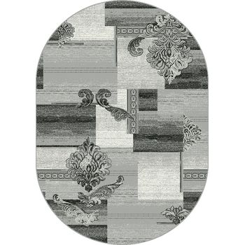 Covor modern, cappuccino 16009-90, gri, 120x170 cm, 1700 gr/mp