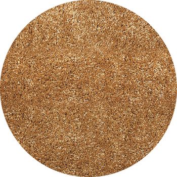 Covor modern, fantasy 12500-12, capucino, rotund, 67x67 cm, 2550 gr/mp