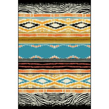 Covor modern, kolibri country 11335, 67x130 cm, 2300 gr/mp
