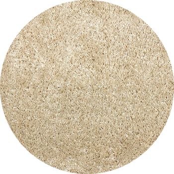 Covor modern, fantasy 12500-80, bej, rotund, 67x67 cm, 2550 gr/mp