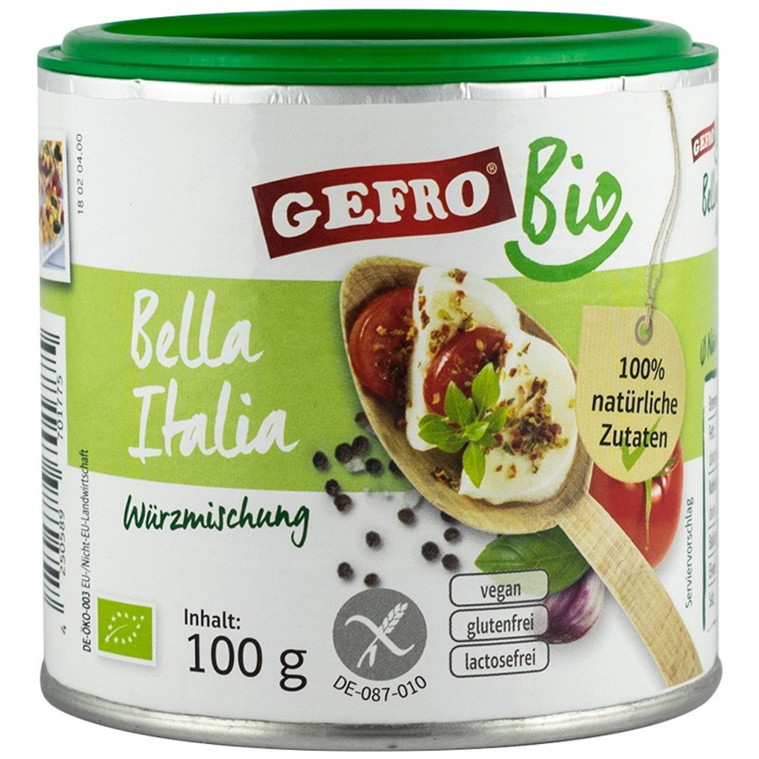 Amestec Bio de condimente bella italia, 100g Gefro fotografia produsului