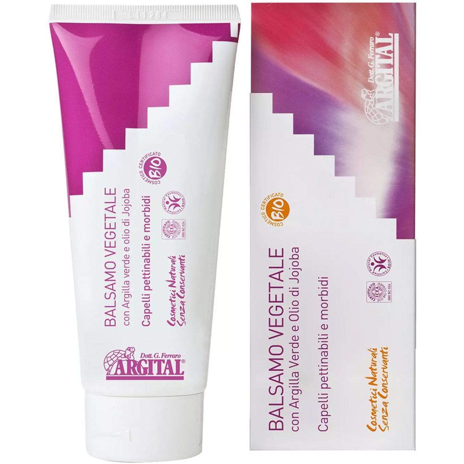 Balsam vegetal pentru par, 200 ml Argital fotografia produsului