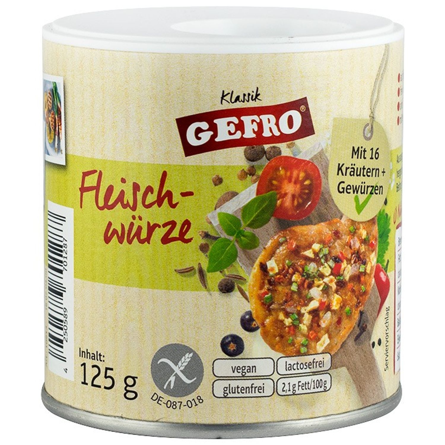 Condimente pentru carne, 125g Gefro fotografia produsului