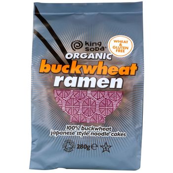 Taitei bio ramen din hrisca, 280g king soba