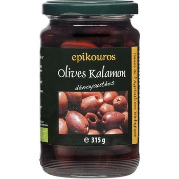 Masline kalamata fara samburi, bio, 315g epikouros