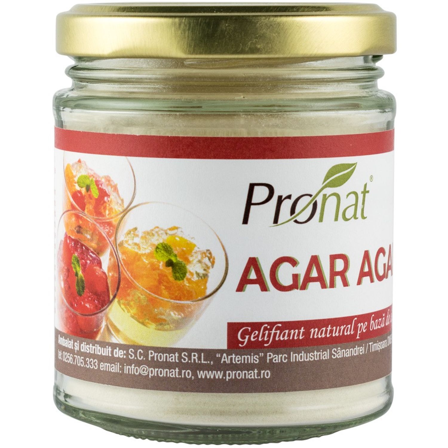 Agar-Agar gelifiant, 100g fotografia produsului