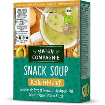 Supa Bio instant de cartofi cu praz, 60 g Natur Compagnie elefant.ro Alimentare & Superfoods