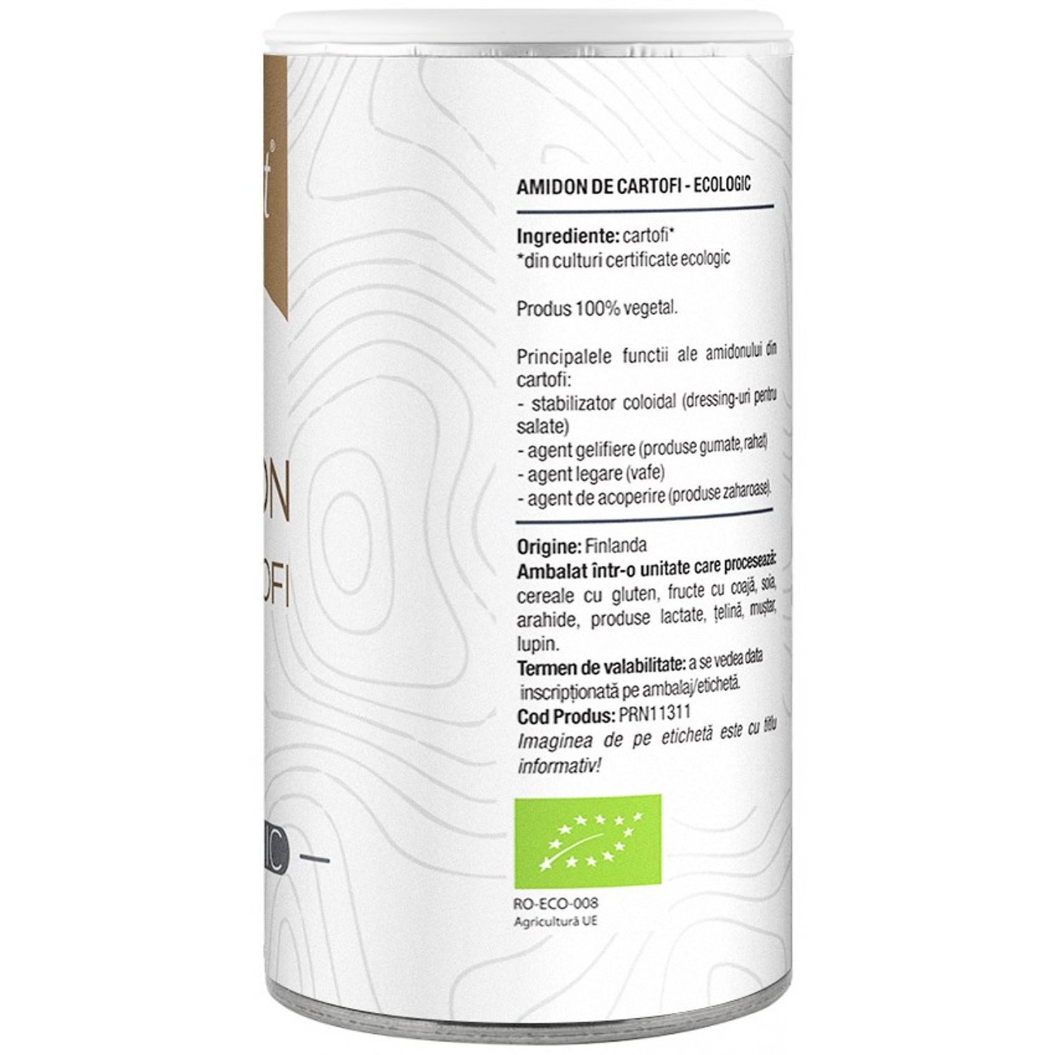 Amidon de cartofi Bio, 350g fotografia produsului View 2 L
