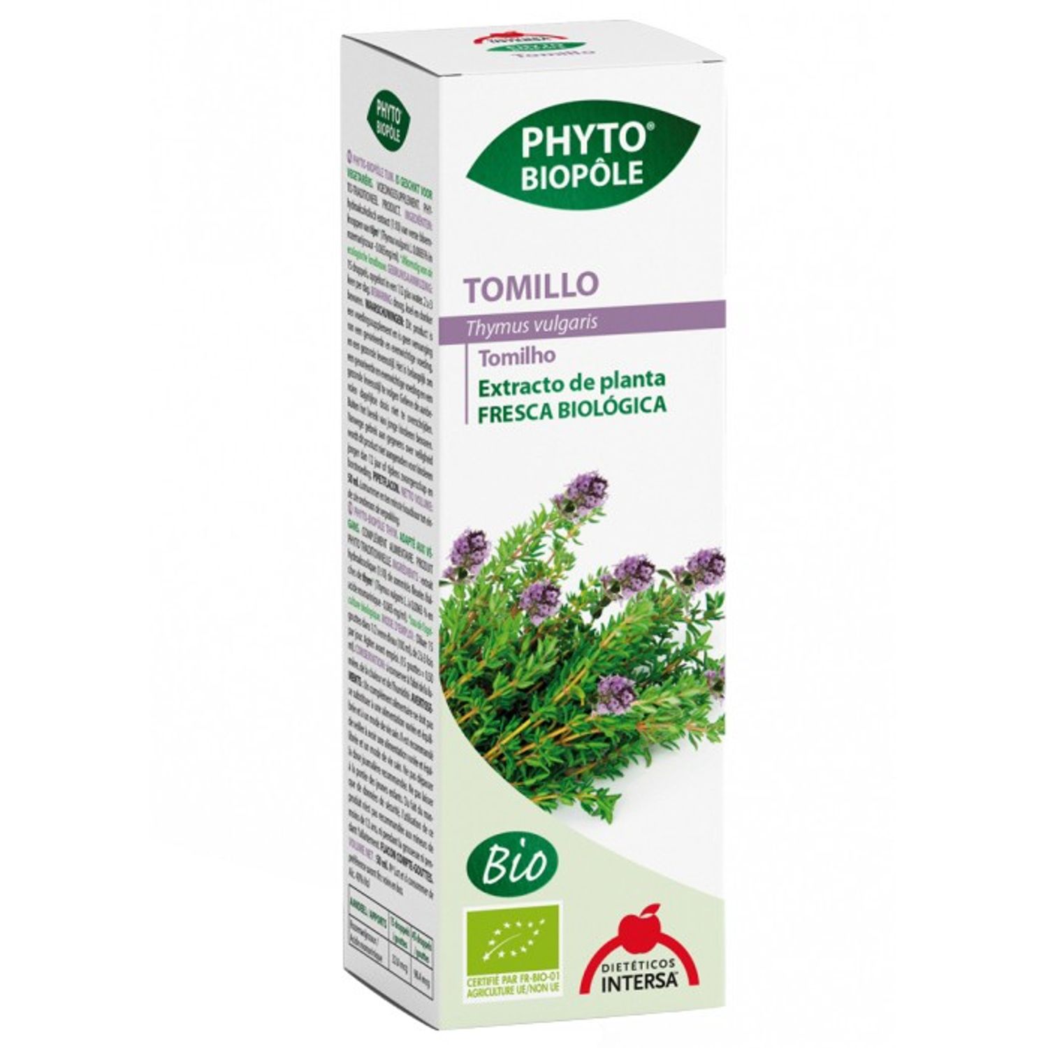 Extract Bio de cimbru, 50 ml Phyto-Biopole fotografia produsului View 2 L