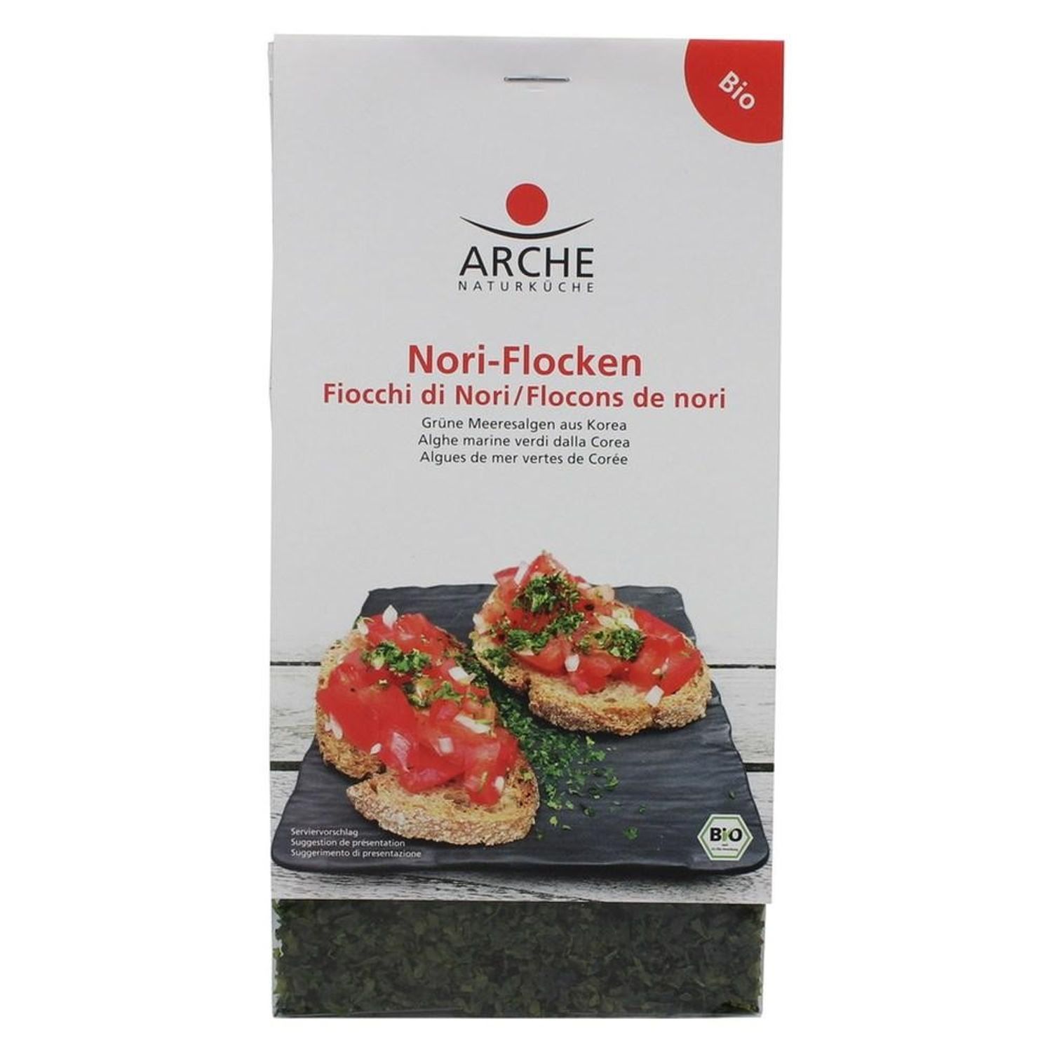Alge marine nori - fulgi, Bio, 20g Arche fotografia produsului