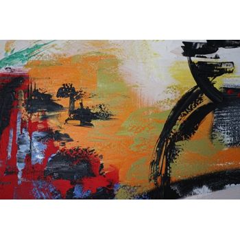 Tablou canvas, artwork from the faroe islands dph102548086, 100 x 70 cm