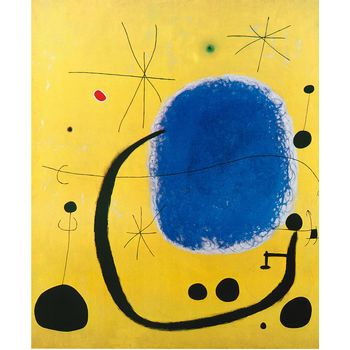 Tablou canvas living, loro dell azzurro, printly, 50 x 70 cm