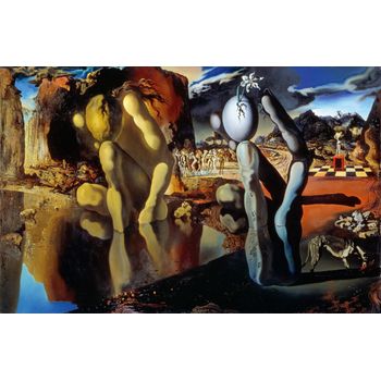 Tablou canvas reproducere, printly, salvador dali narcissus, 70 x 50 cm