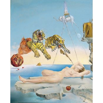Tablou canvas reproducere salvador dali, printly, dream caused by a flying bee, 50 x 70 cm