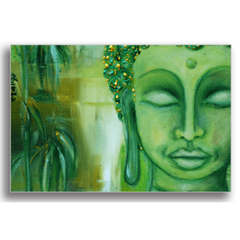 Tablou canvas, abstract buddha, printly, 100x70cm