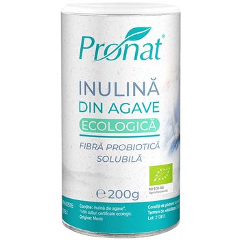 Inulina bio din agave, 200gr