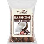 Nuca de cocos trasa in ciocolata, 100g fotografia produsului