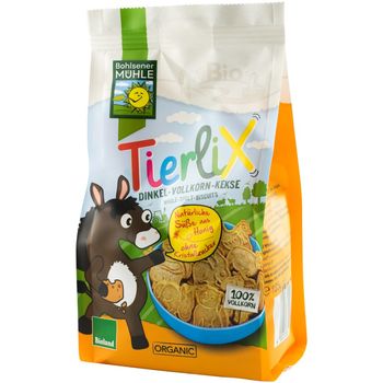 Tierlix biscuiti Bio cu grau spelta indulciti cu miere, 125g Bohlsener Muhle Bohlsener Muhle Alimentare & Superfoods