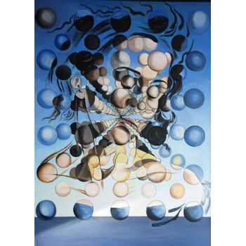 Tablou canvas reproducere salvador dali, printly, galateea of spheres, 50 x 70 cm
