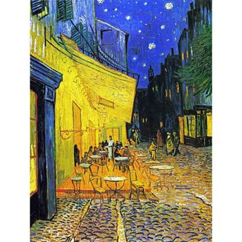 Tablou canvas reproducere, printly, tablou cafe terrace, 50 x 70 cm