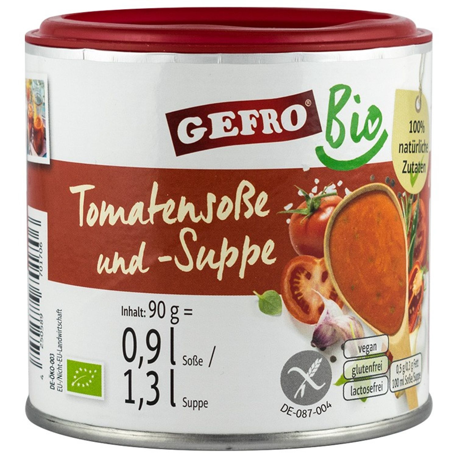 Sos/supa Bio de rosii, 90g Gefro fotografia produsului