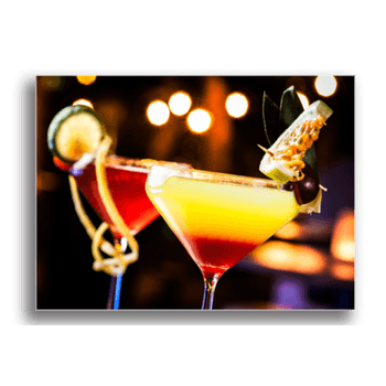 Tablou canvas, tequila sunrise, printly, 100x70cm
