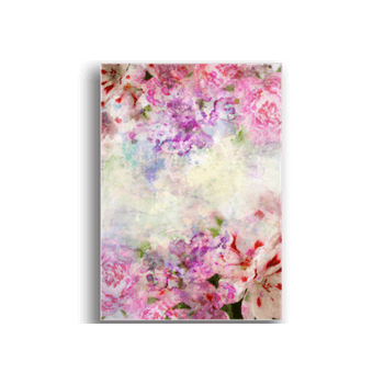 Tablou canvas abstract, flori, printly, 100x70cm