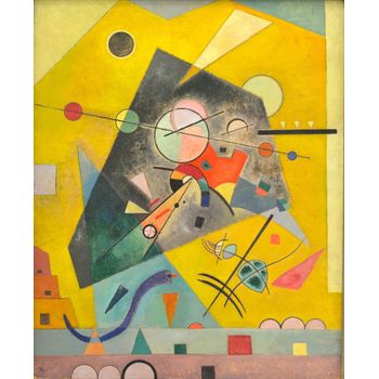 Tablou canvas reproducere kandinsky, printly, silent harmony, 50 x 70 cm
