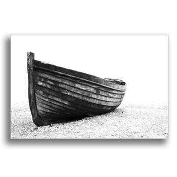 Tablou canvas, stranded boat on brighton beach, printly, 100x70cm