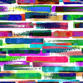 Tablou canvas, contemporary art multicolor seamless pattern dph380875818, 100 x 70 cm