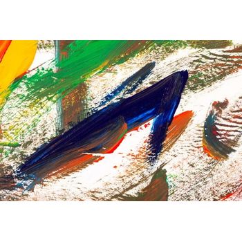 Tablou canvas, board with paint stains dph103463404, 100 x 70 cm