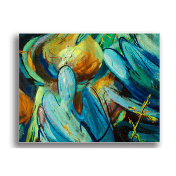 Tablou canvas, christmas angels, printly, 100x70cm