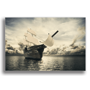 Tablou canvas, old sailing ship, printly, 100x70cm
