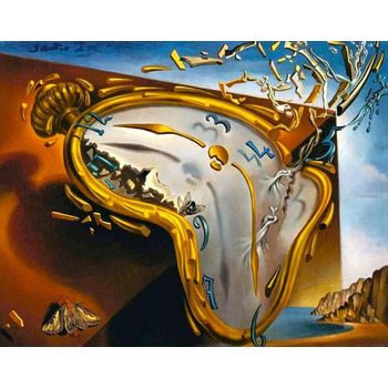 Tablou canvas reproducere salvador dali, printly, melting watch, 70 x 50 cm