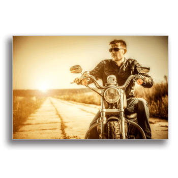Tablou canvas, biker man, printly, 100x70cm
