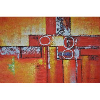 Tablou original pentru living sk31, printly, 70 x 50 cm