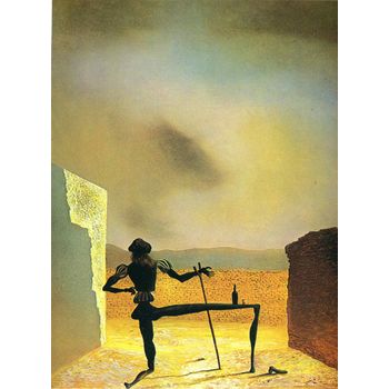 Tablou canvas reproducere, printly, salvador dali the ghost of vermeer, 50 x 70 cm
