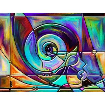 Tablou canvas, vision of perception dph188250236, 100 x 70 cm