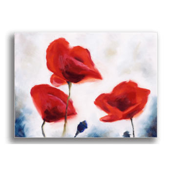 Tablou canvas, blossoming poppy, printly, 100x70cm