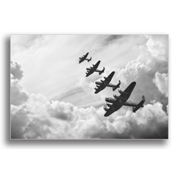 Tablou canvas, lancaster bombers, printly, 100x70cm