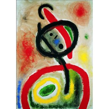 Tablou canvas living reproducere, printly, femeia iii, 50 x 70 cm