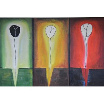 Tablou original pentru living sk33, printly, 70 x 50 cm