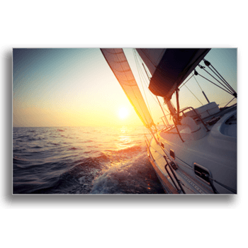 Tablou canvas, sail boat, printly, 100x70cm