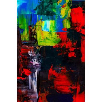 Tablou canvas, abstraction art oil paints canvas dph241731222, 100 x 70 cm